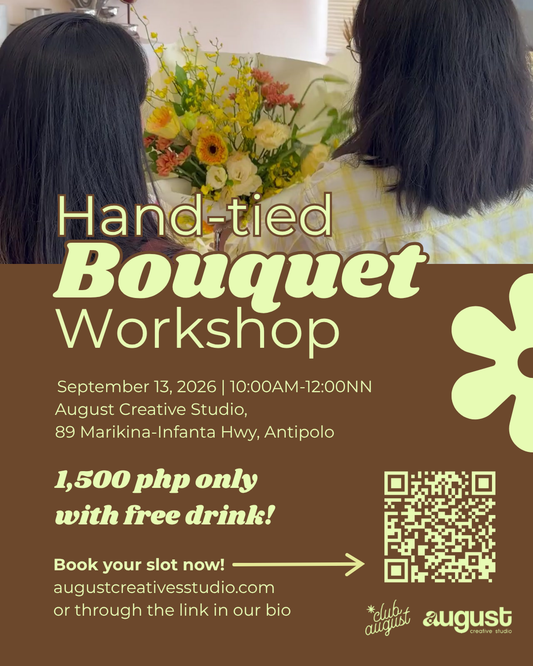 Hand-Tied Bouquet Workshop (Sept 13)