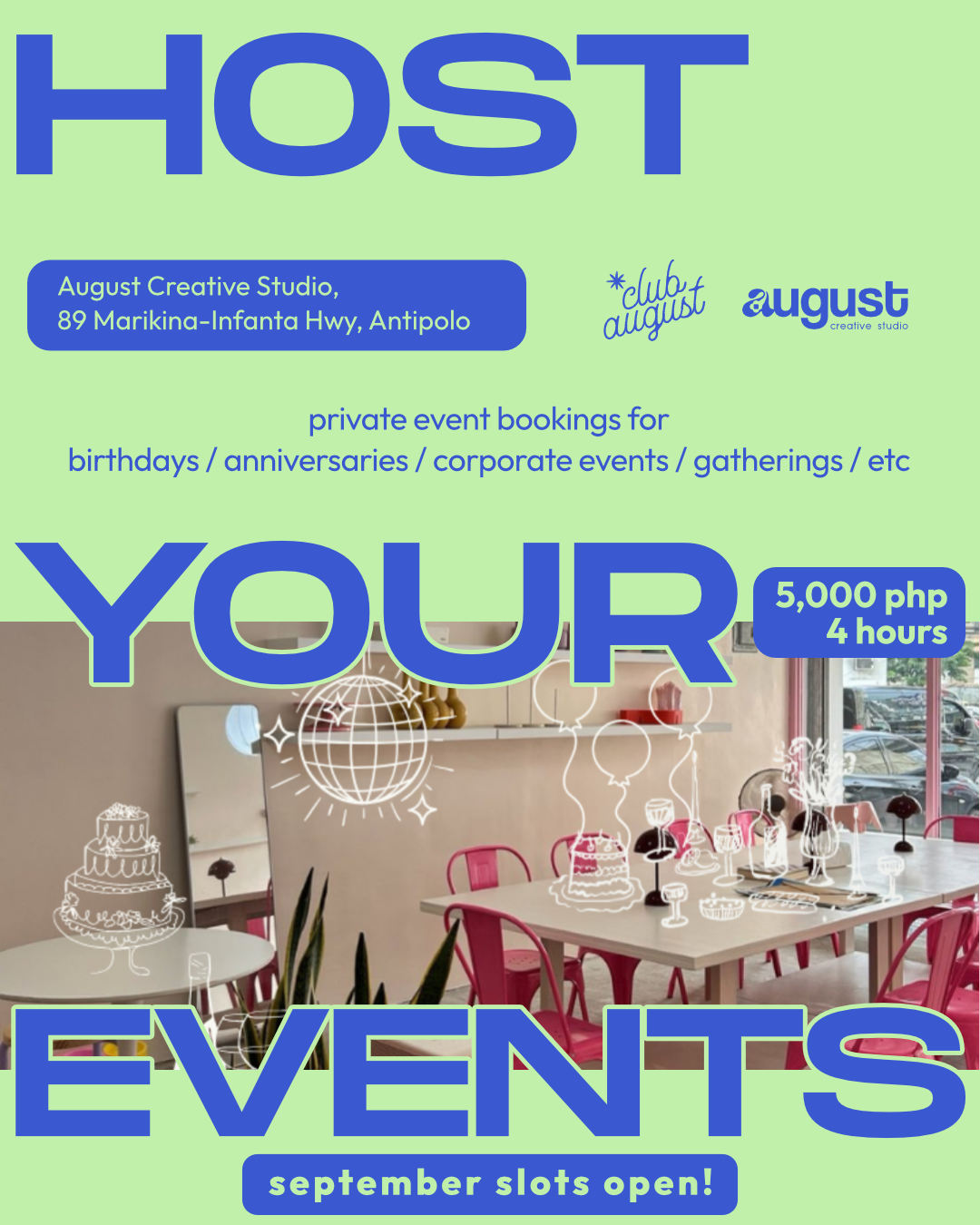 Basic Event Space Rental