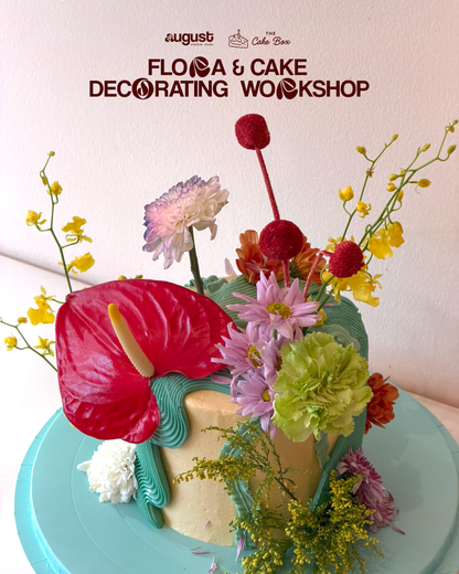 Flora & Cake Decorating Workshop for TWO!
