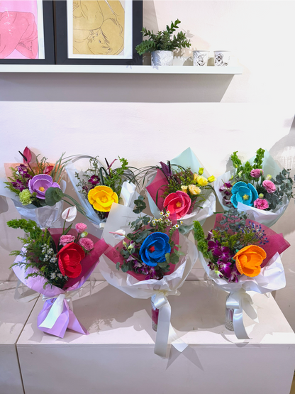 Printhouse Story x August Flower Bouquet